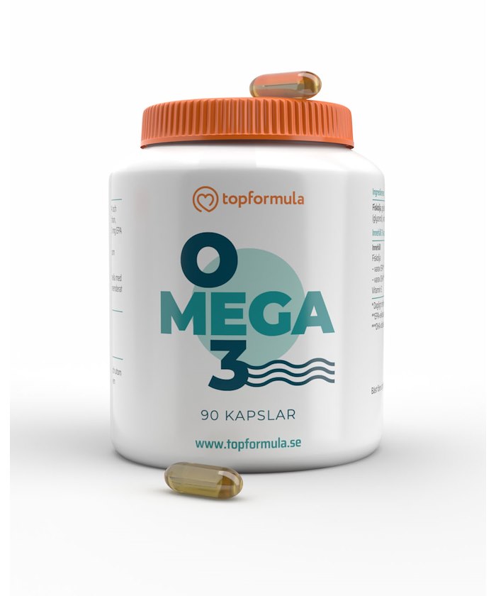 Topformula Topformula | Omega-3 Fiskolja | 90 kapslar