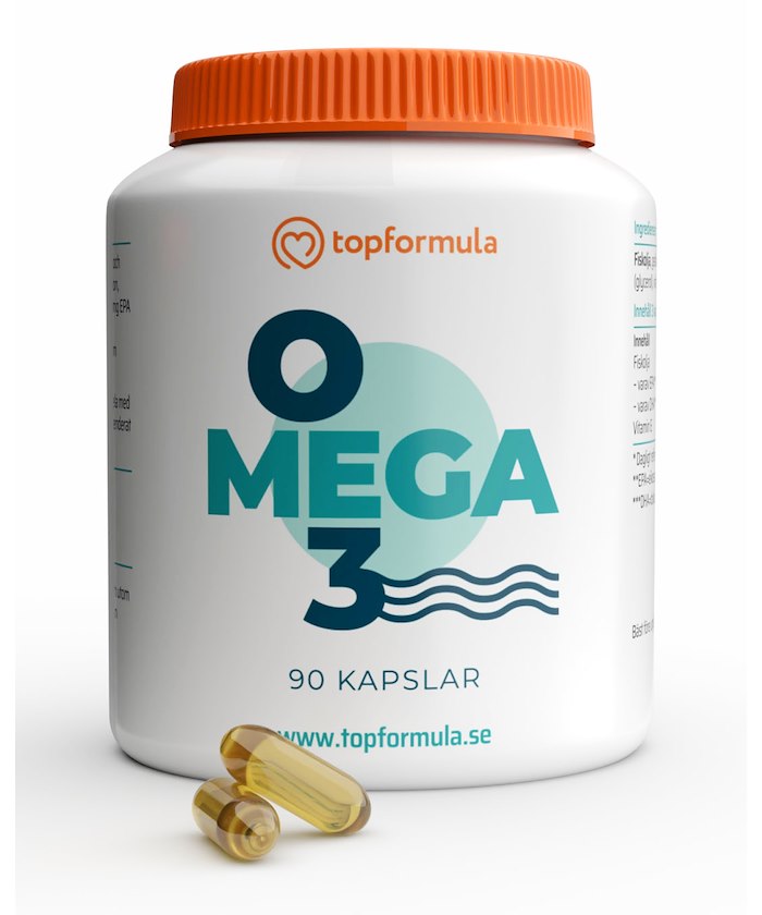 Topformula Topformula | Omega-3 Fiskolja | 90 kapslar