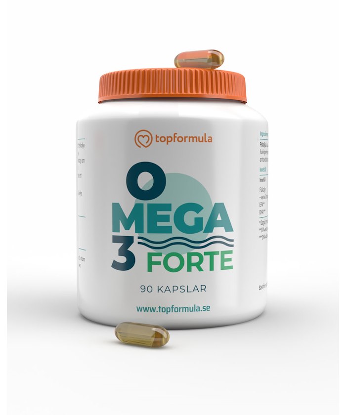 Topformula Topformula | Omega-3 Forte 70% | 90 kapslar