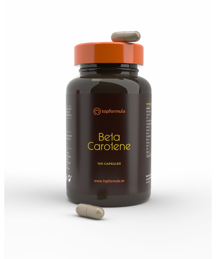 Topformula Topformula | Solbrun + ALA | Betakaroten 50 mg | 100 kapslar