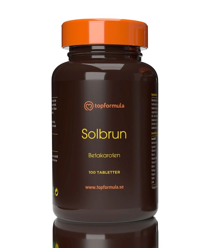 Topformula Topformula | Solbrun | Betakaroten 100 mg | 100 tabletter