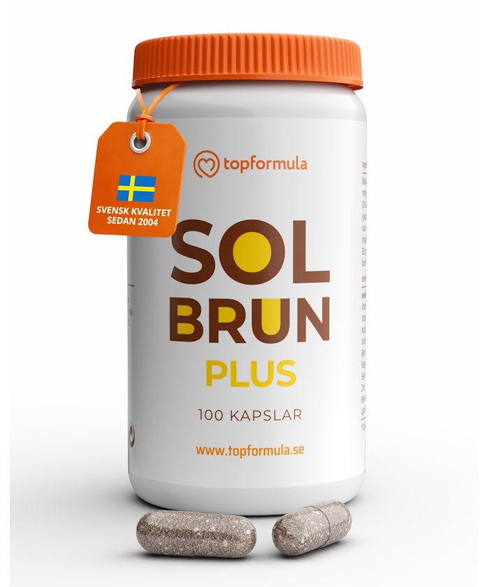 Topformula Topformula | Solbrun Plus | Betakaroten 50 mg | 100 kapslar