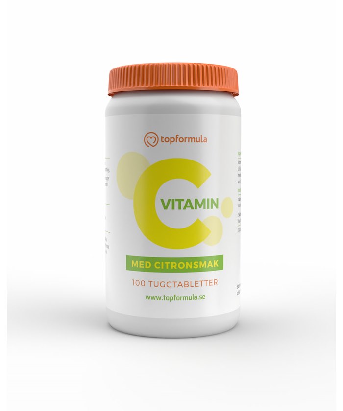 Topformula Topformula | Vitamin C Tugg | 500 mg | 100 tabletter