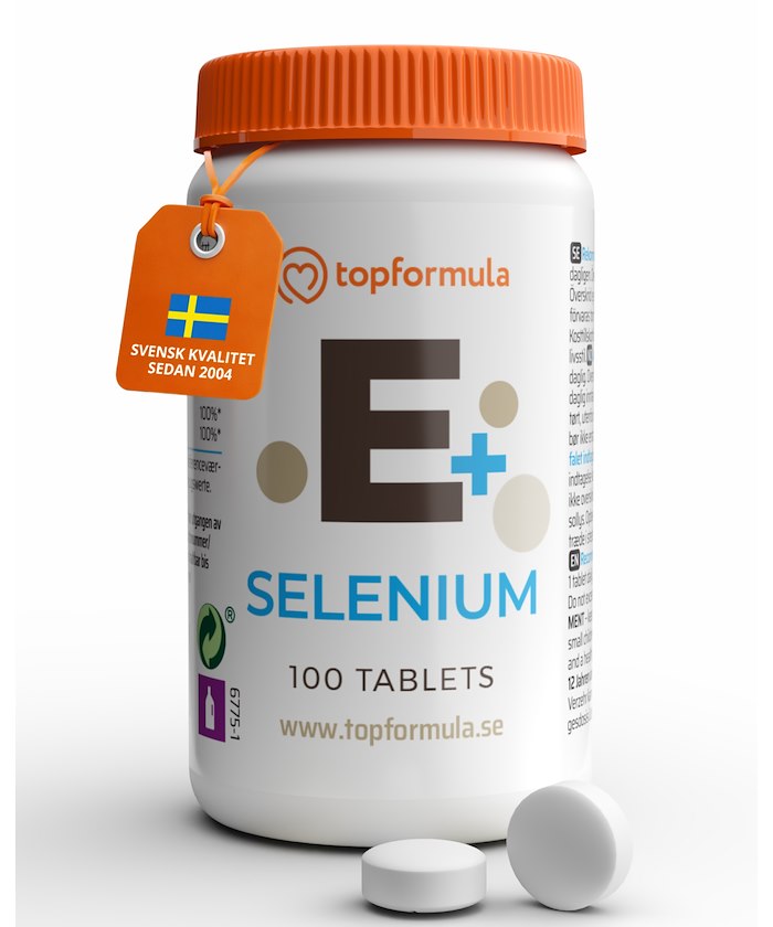 Topformula Topformula | Vitamin E + Selen | 100 tabletter