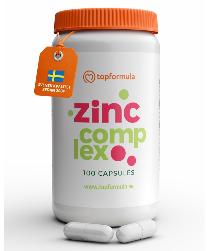 Topformula Topformula | Zink Complex | 25 mg | 100 kapslar