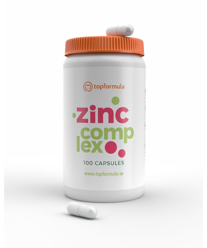Topformula Topformula | Zink Complex | 25 mg | 100 tabletter