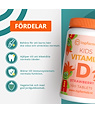 Topformula Kids Topformula Kids | Vitamin D Tugg | 100 tabletter
