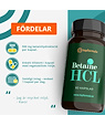 Topformula Topformula | Betain HCL | 60 kapslar