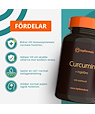 Topformula Topformula | Curcumin + Ingefära | 100 kapslar