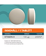 Topformula Topformula | D-vitamin | 4000 IE | 100 µg | 100 tabletter