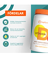 Topformula Topformula | D-Vitamin 40 µg Tugg | 100 tabletter