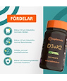 Topformula Topformula | D3 + K2VITAL® | 100 tabletter