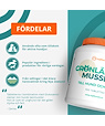 Topformula Topformula | Grönläppad Mussla | 500 mg | 100 tabletter
