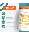 Topformula Topformula | Järn + Vitamin C Tugg | 100 tabletter