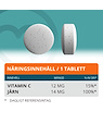 Topformula Topformula | Järn + Vitamin C Tugg | 100 tabletter
