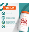 Topformula Topformula | Multivitamin och mineral Kvinna | 100 tabletter