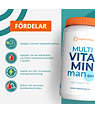 Topformula Topformula | Multivitamin och mineral Man 60+ | 100 tabletter