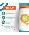 Topformula Topformula | Q10 | 50 mg | 100 tabletter
