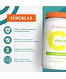 Topformula Topformula | Vitamin C Tugg | 500 mg | 100 tabletter