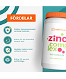 Topformula Topformula | Zink Complex | 25 mg | 100 kapslar
