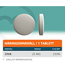Topformula Topformula | Zinkcitrat | 25 mg | 100 tabletter