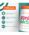 Topformula Topformula | Zinklaktat | 20 mg | 100 tabletter